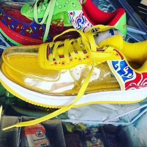 Tough city see thru sneakers. NDS. Rare